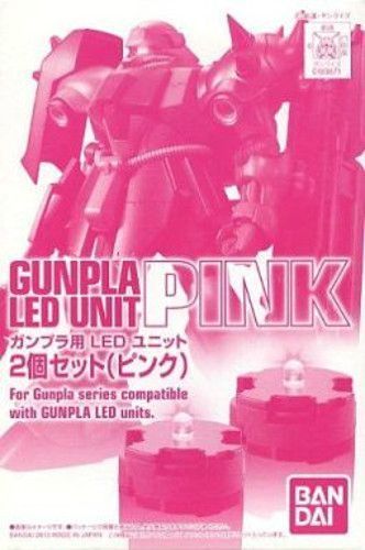 Bandai Gunpla Led Unit Pink 2 Pcs Set Model Kit - Japan Figure