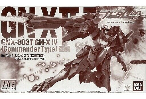 Bandai Hg 1/144 Gnx-803t Gn-x Iv Commander Type Plastic Model Kit Gundam 00 - Japan Figure