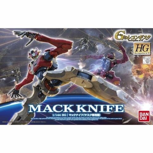Bandai Hg 1/144 Mack Knife Mask Custom Model Kit Reconguista In G - Japan Figure