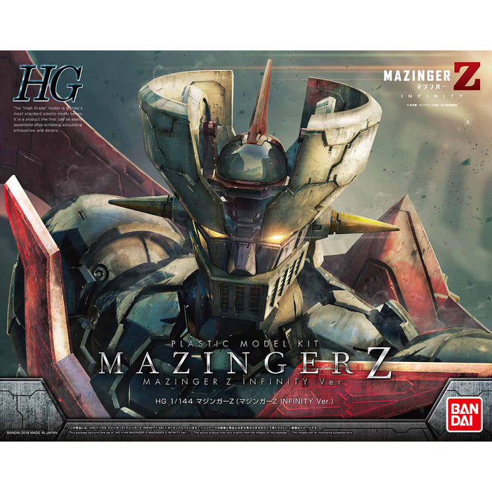 Bandai Hg 1/144 Mazinger Z Infinity Ver. Plastic Model Kit - Japan Figure