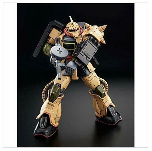 Bandai Hg 1/144 Ms-06d Zaku Desert Type Kit Gundam