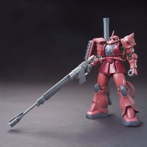 Bandai Hg 1/144 Ms-06s Zaku Ii Char's Mobile Suit Model Kit Gundam The Origin