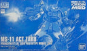 Bandai Hg 1/144 Ms-11 Act Zaku Plastic Model Kit Gundam The Origin Msv - Japan Figure