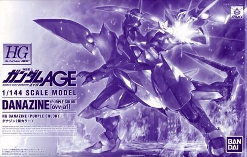 Bandai Hg 1/144 Ovv-af Danazine Purple Color Model Kit Gundam Age - Japan Figure