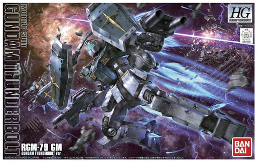 Bandai Hg 1/144 Rgm-79 Gm Gundam Thunderbolt Ver Plastic Model Kit Japan - Japan Figure
