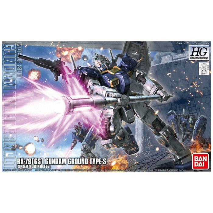 Bandai Hg 1/144 Rx-79gs Gundam Ground Type-s Gundam Thunderbolt Ver Model Kit - Japan Figure