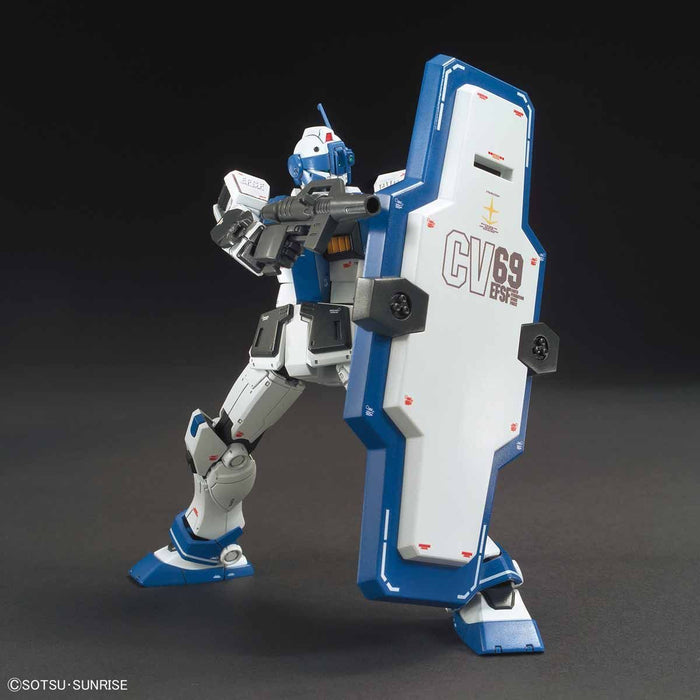 Bandai Hg 1/144 Gundam The Origin Msd Rgm-79hc Gm Guard Kit de modèle personnalisé