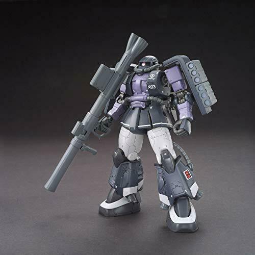 Bandai Hg 1/144 High Mobility Type Zaku Ii Gaia's/mash's Custom Model Kit