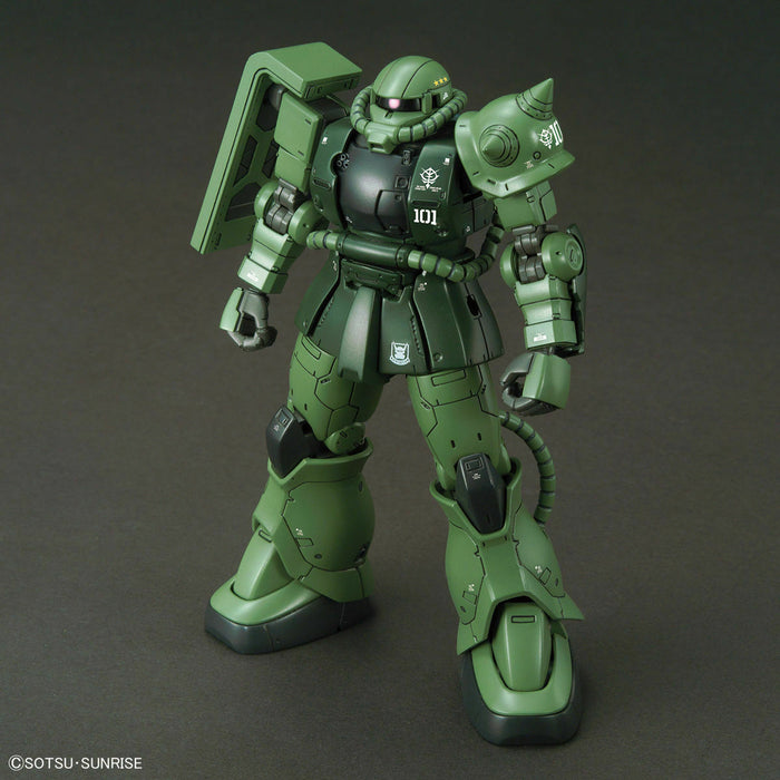 Bandai Hg 1/144 Ms-06c-6/r6 Zaku II Typ C-6/r6 Modellbausatz Gundam The Origin