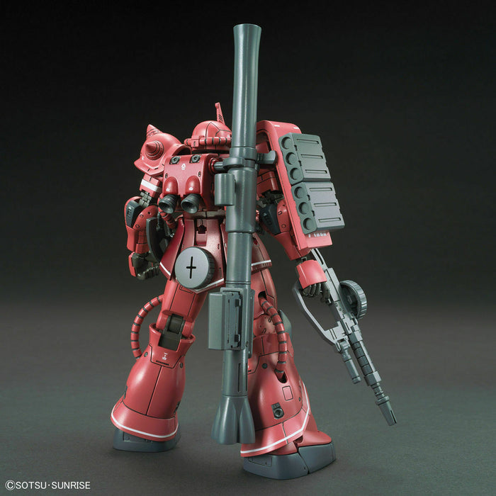 Bandai Hg 1/144 Ms-06s Zaku II Red Comet Ver Plastikmodellbausatz Gundam The Origin