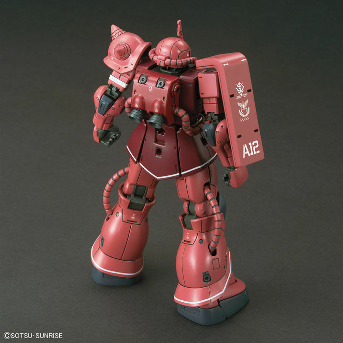 Bandai Hg 1/144 Ms-06s Zaku II Red Comet Ver Plastikmodellbausatz Gundam The Origin