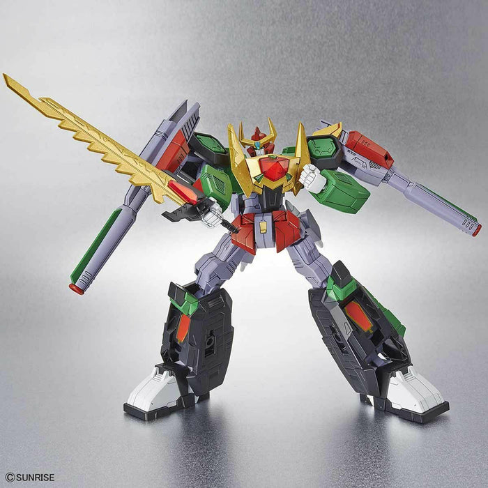 Bandai Hg 1/300 Nekketsu Saikyo Go-saurer Magna-saurer Kit de modèle en plastique