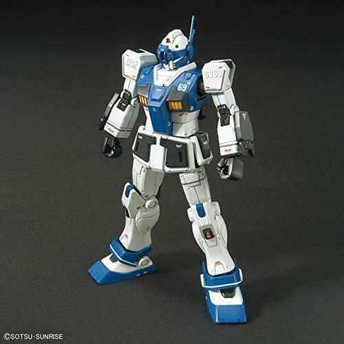 Bandai Hg Gundam The Origin Msd Rgm-79hc Gm Guard Custom 1/144 Plastic Model Kit