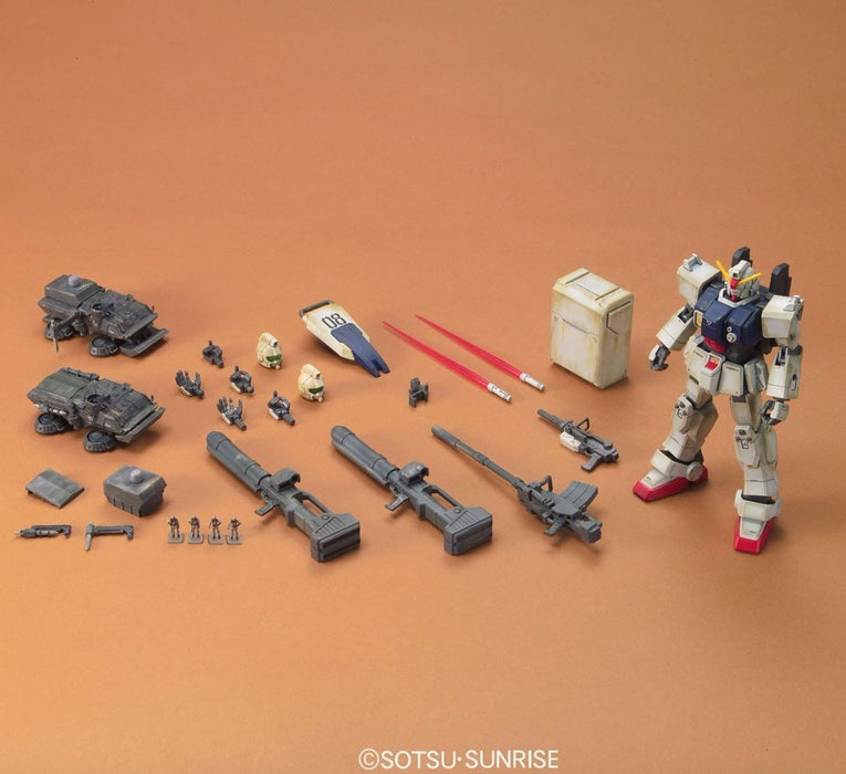 Bandai Hg Uc Hard Graph 1/144 Rx-79g Gundam le kit de modèle de jeu de guerre au sol
