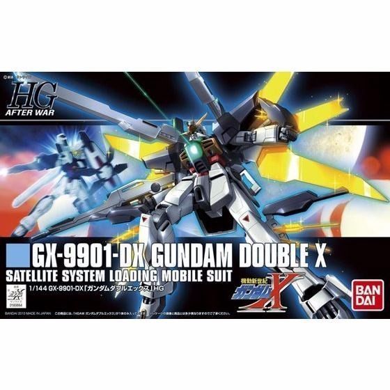 Bandai Hgaw 1/144 Gx-9901-dx Gundam Double X Plastic Model Kit Gundam X - Japan Figure