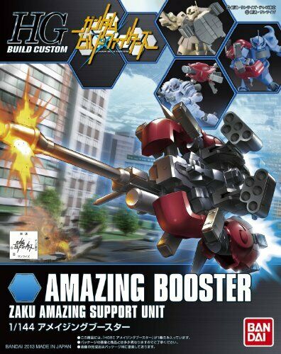 Bandai Hgbc 1/144 Kit de modèle en plastique Amazing Booster Gundam