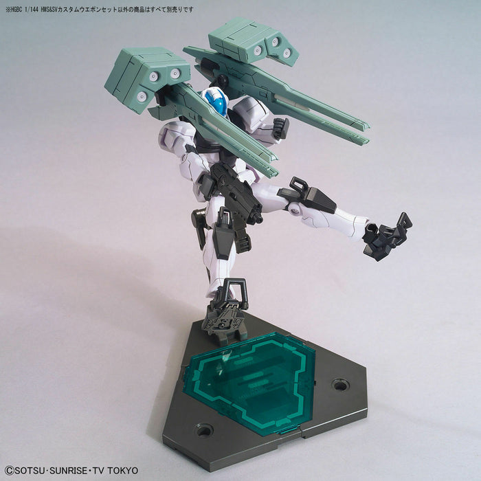 Bandai Hgbc 1/144 Hws &amp; Sv Kit d'armes personnalisées Gundam Build Divers