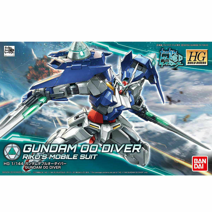 Bandai Hgbd 1/144 Gundam 00 Diver Plastic Model Kit Gundam Build Divers - Japan Figure