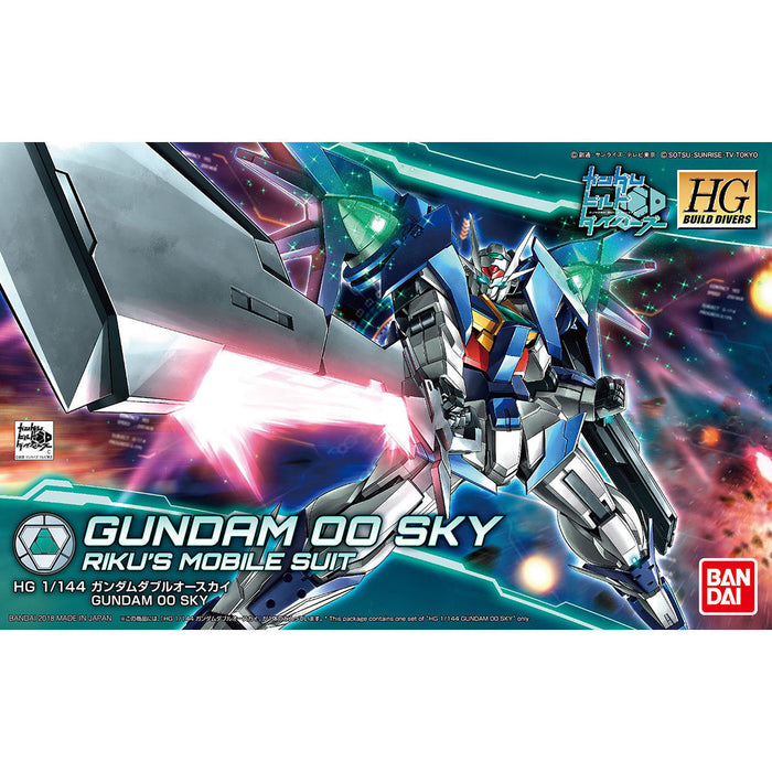 Bandai Hgbd 1/144 Gundam 00 Sky Plastic Model Kit Build Divers - Japan Figure