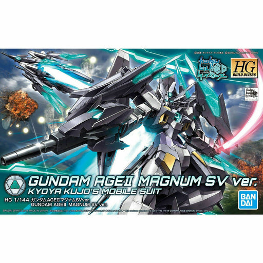 Bandai Hgbd 1/144 Gundam Age Ii Magnum Sv Ver Plastic Model Kit Build Divers - Japan Figure