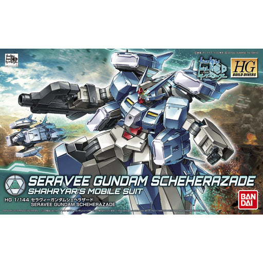 Bandai Hgbd 1/144 Seravee Gundam Scheherazade Model Kit Gundam Build Divers - Japan Figure