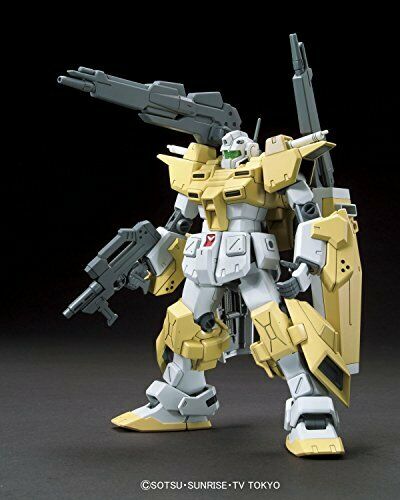 Bandai Hgbf 1/144 Powered Gm Cardigan Gundam Plastic Model Kit