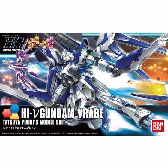 Bandai Hgbf 1/144 Hi-nu Gundam Vrabe Model Kit Gundam Build Fighters
