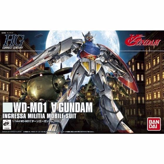 Bandai Hgcc 1/144 Wd-m01 Turn A Gundam Plastic Model Kit - Japan Figure