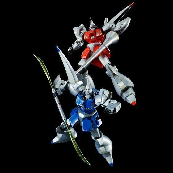 Bandai Hguc 1/144 Amx-117r Gaz-r / Amx-117r Gaz-l Set Maquette Gundam Zz