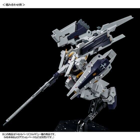 Bandai Hguc 1/144 Ff-x29a G-parts Hrududu Kit de modèle en plastique Gundam Aoz