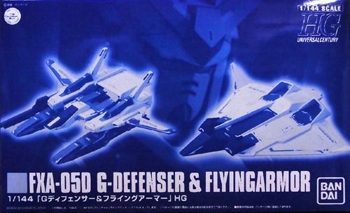 Bandai Hguc 1/144 Fxa-05d G-defenser & Flyingarmor Set Plastic Model Kit - Japan Figure