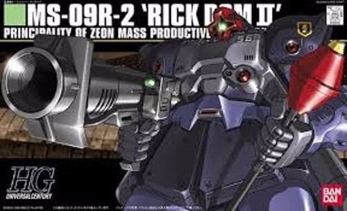 Bandai Hguc 1/144 Ms-09r-2 Rick Dom Ii Plastic Model Kit Gundam 0080 War Japan - Japan Figure