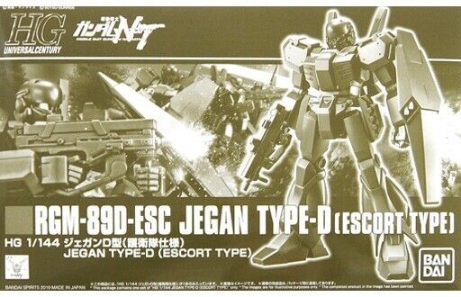 Bandai Hguc 1/144 Rgm-89d-esc Jegan Type-d Escort Type Model Kit Gundam Nt - Japan Figure