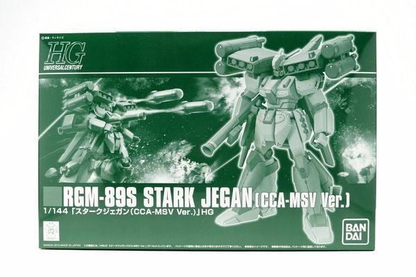 Bandai Hguc 1/144 Rgm-89s Stark Jegan Cca-msv Ver Plastic Model Kit Japan - Japan Figure