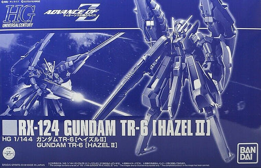Bandai Hguc 1/144 Rx-124 Gundam Tr-6 Hazel Ii Plastic Model Kit A.o.z - Japan Figure