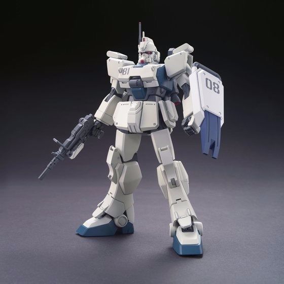 Bandai Hguc 1/144 Rx-79gez-8 Gundam Ez8 Kit de modèle en plastique The 08th Ms Team