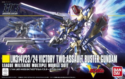 Bandai Hguc 1/144 Lm314v23/24 V2 Assaut Buster Gundam Modèle Kit V Gundam