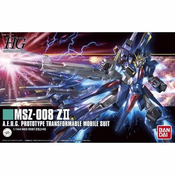 Bandai Hguc 1/144 Msz-008 Zii Plastic Model Kit Mobile Suit Z Gundam