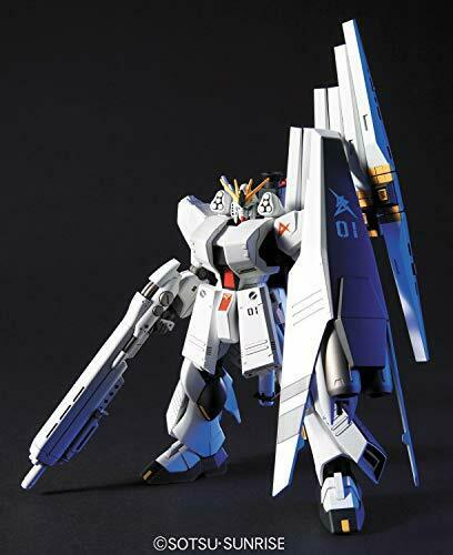 Bandai Hguc 1/144 Nu Gundam Kit de modèle de système d'arme lourde
