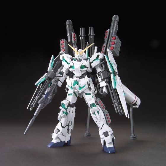 Bandai Hguc 1/144 Rx-0 Full Armor Unicorn Gundam Destroy Mode Plastic Model Kit