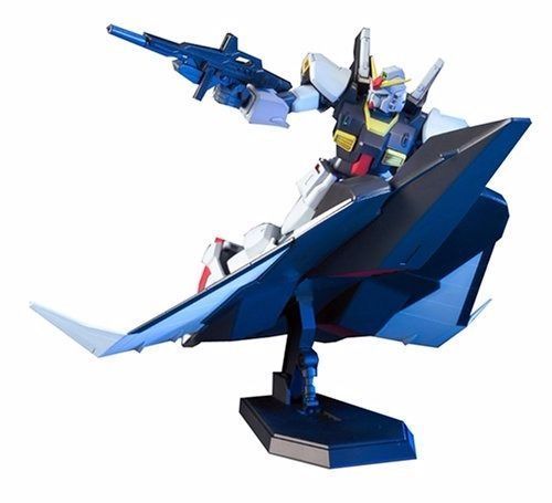 Bandai Hguc 1/144 Rx-178 Gundam Mk-ii + Kit de modèle en plastique d'armure volante Z Gundam