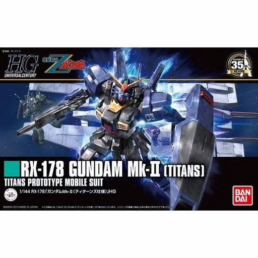 Bandai Hguc 193 1/144 Gundam Mk-ii Titans Revive Ver Model Kit Z Gundam Japan - Japan Figure