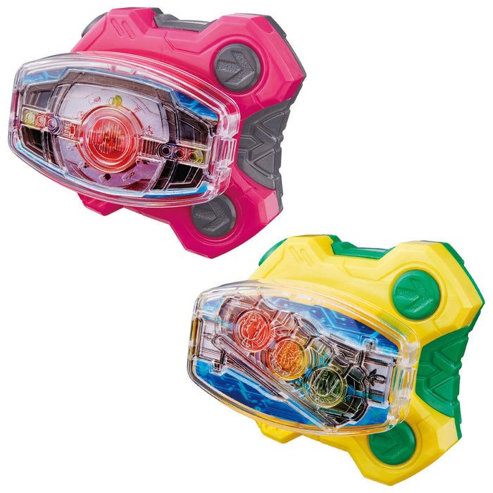 Bandai Kamen Rider Geets Dx Decay Driver and Ooz Driver Raise Buckle Set