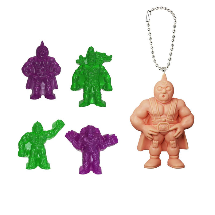 Bandai Kinnikuman Gummy Round3 Japon Bonbons Jouet 12 Pièces Avec Charme Kinkeshi