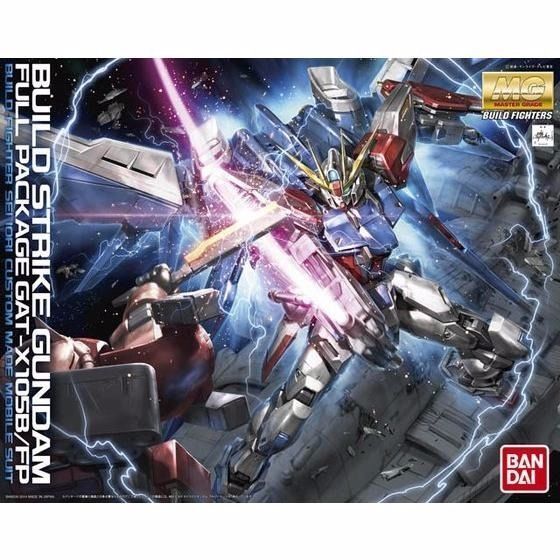 Bandai Mg 1/100 Build Strike Gundam Full Package Model Kit Gundam Build Fighters - Japan Figure