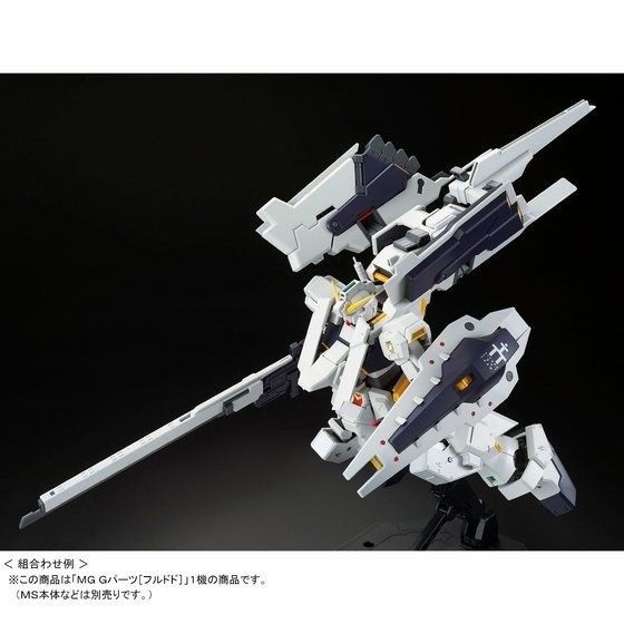 Bandai Mg 1/100 Ff-x29a G-parts Kit de modèle en plastique Hrududu Gundam Aoz