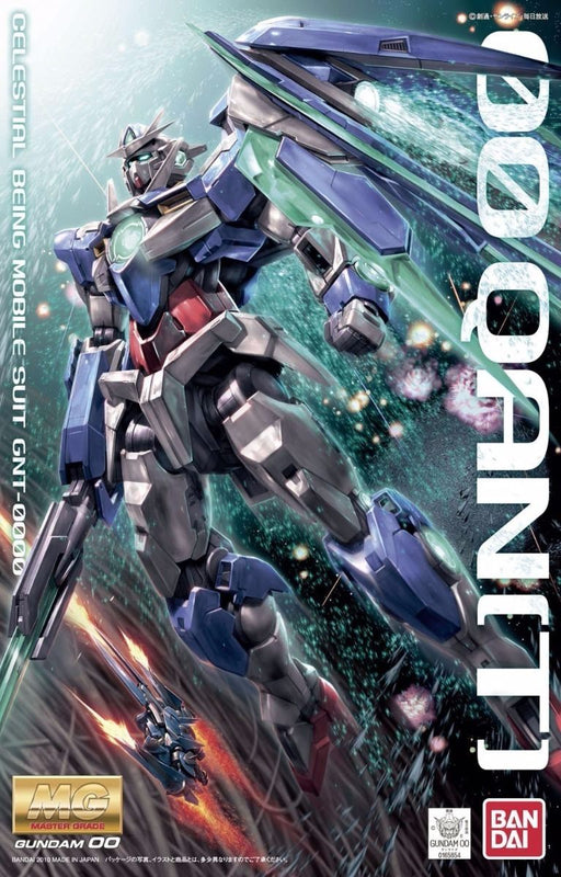 Bandai Mg 1/100 Gnt-0000 Oo Qant Plastic Model Kit Gundam 00 Movie - Japan Figure