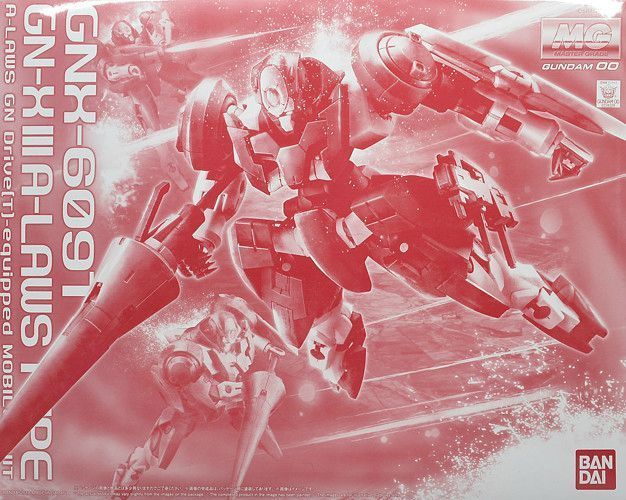 Bandai Mg 1/100 Gnx-6091 Gn-x Iii A-lows Type Plastic Model Kit Gundam 00 - Japan Figure
