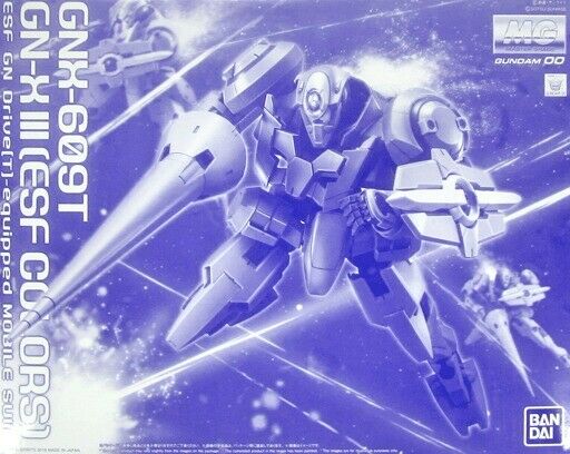 Bandai Mg 1/100 Gnx-609x Gn-x Iii Esf Colors Plastic Model Kit Gundam 00 - Japan Figure