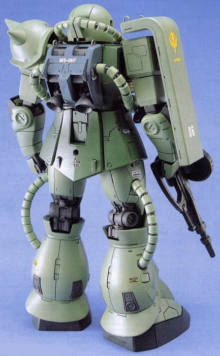 Bandai Mg 1/100 Ms-06f/s Zaku II Plastikmodellbausatz Mobile Suit Gundam